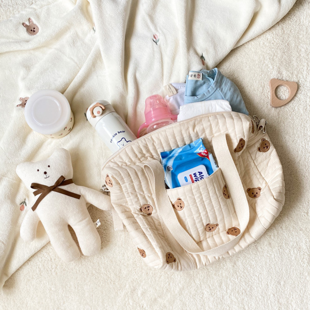 Sac langer bandoulière multifonction Doucenest — vue dos